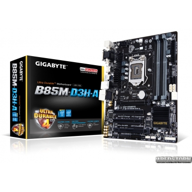 Материнская плата Gigabyte GA-B85M-D3H-A (s1150, Intel B85, PCI-