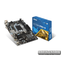 MSI H110M PRO-D (s1151, Intel H110, PCI-Ex16)