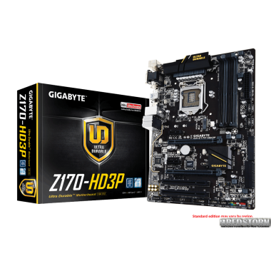 Материнская плата Gigabyte GA-Z170-HD3P (s1151, Intel Z170, PCI-Ex16)