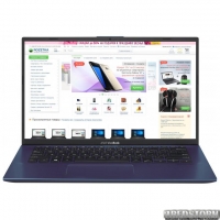 Ноутбук Asus VivoBook 14 X412UA-EK432 (90NB0KP3-M06510) Peacock Blue