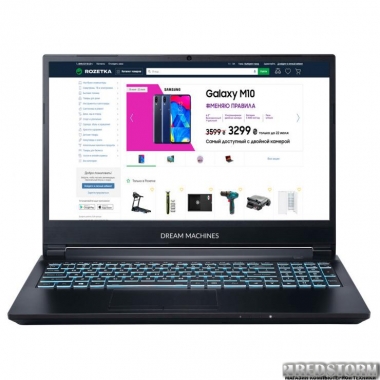Ноутбук Dream Machines G1650-15 (G1650-15UA22) Black