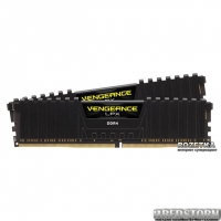 Оперативная память Corsair DDR4-3200 16384MB PC4-25600 (Kit of 2x8192) Vengeance LPX (CMK16GX4M2B3200C16) Black