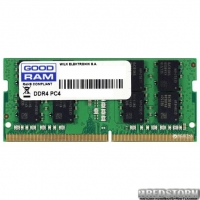 Оперативная память Goodram SODIMM DDR4-2400 16384MB PC4-19200 (GR2400S464L17/16G)