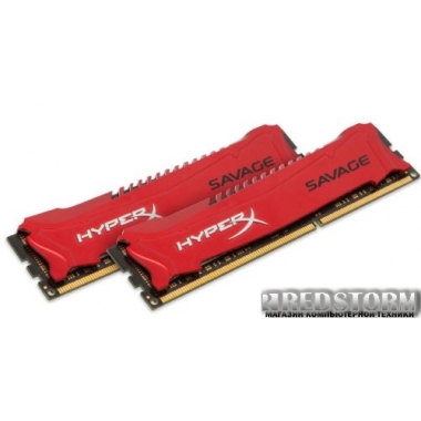 Память Kingston DDR3-2400 16384MB PC3-19200 (Kit of 2x8192) HyperX Savage (HX324C11SRK2/16)