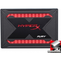 Kingston SSD HyperX Fury RGB Upgrade Kit 480GB 2.5" SATAIII TLC (SHFR200B/480G)