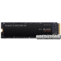 Western Digital Black SN750 NVMe SSD 250GB M.2 2280 PCIe 3.0 x4 3D NAND (TLC) (WDS250G3X0C)