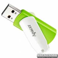 Apacer AH335 64GB USB Green/White (AP64GAH335G-1)