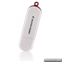 USB флеш накопитель 16Gb Silicon Power LuxMini 320 (SP016GBUF2320V1W) White
