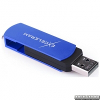 USB флеш накопитель 32Gb Exceleram P2 Series (EXP2U2BLB32) Blue/Black