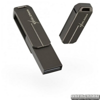 USB флеш накопитель 16Gb Exceleram U3 Series (EXP2U2U3D16) Dark