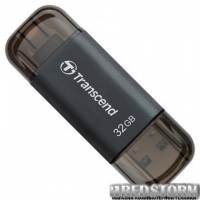 Transcend JetDrive Go 300 Lightning / USB 3.1 32GB Black (TS32GJDG300K)